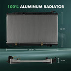 Aluminum Radiator for Nissan Maxima (2007–2008)