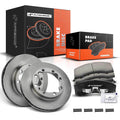Front Disc Brake Rotors & Ceramic Pads for Dodge Ram 2500 3500 (1994–1999)