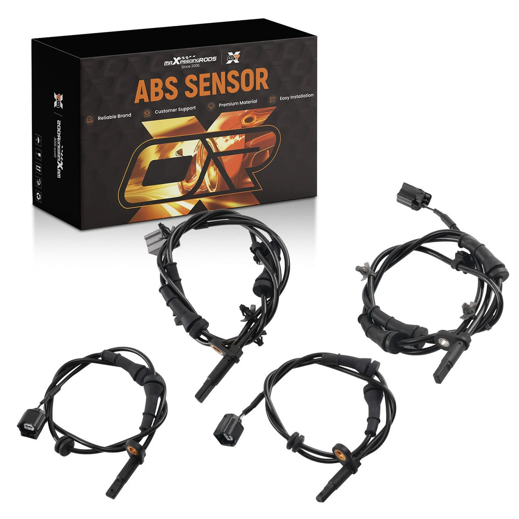 4Pcs ABS Wheel Speed Sensor for Nissan Murano (2015–2020) 47910-5AA0A