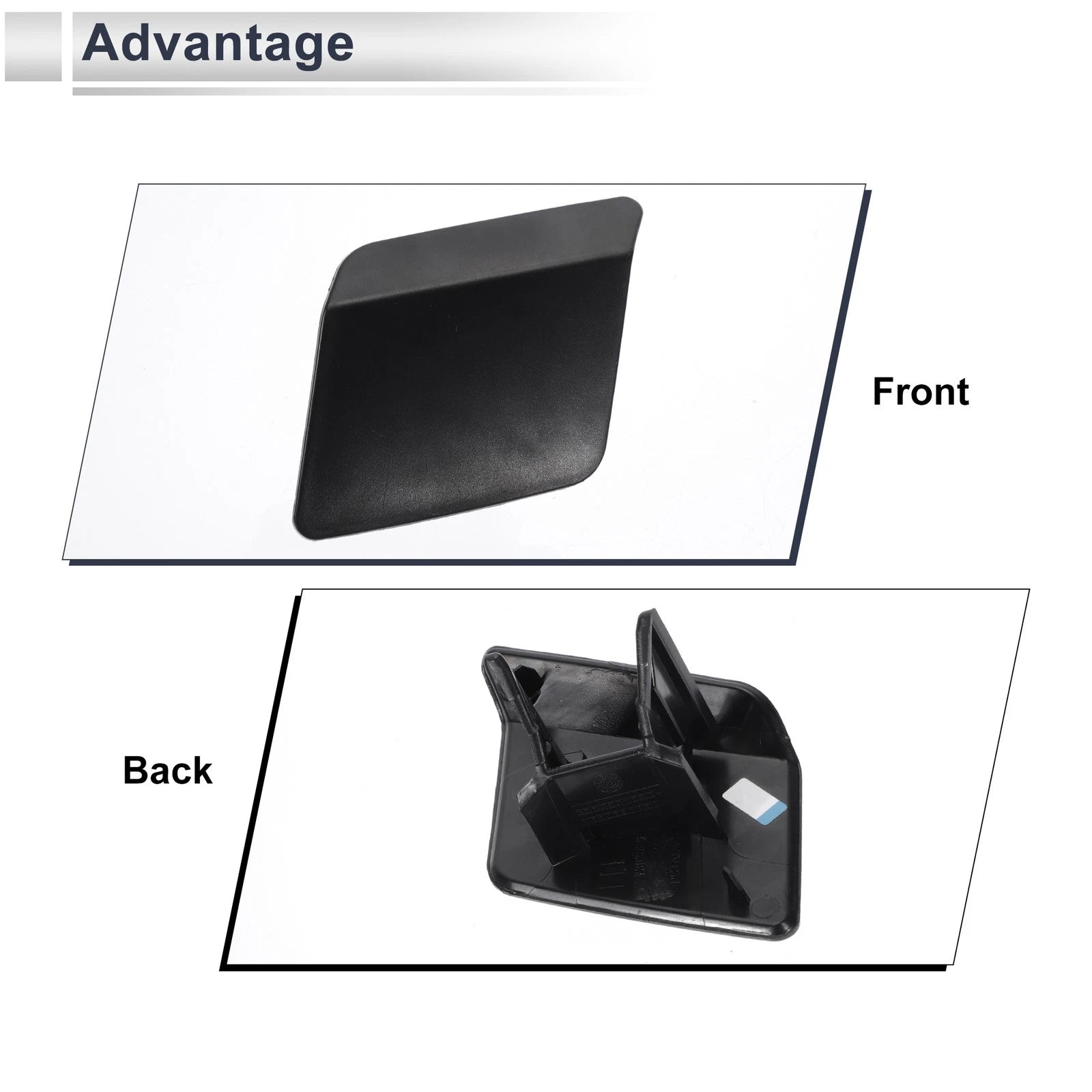 Front Left Headlight Washer Nozzle Cover for BMW X5 (2000–2006)