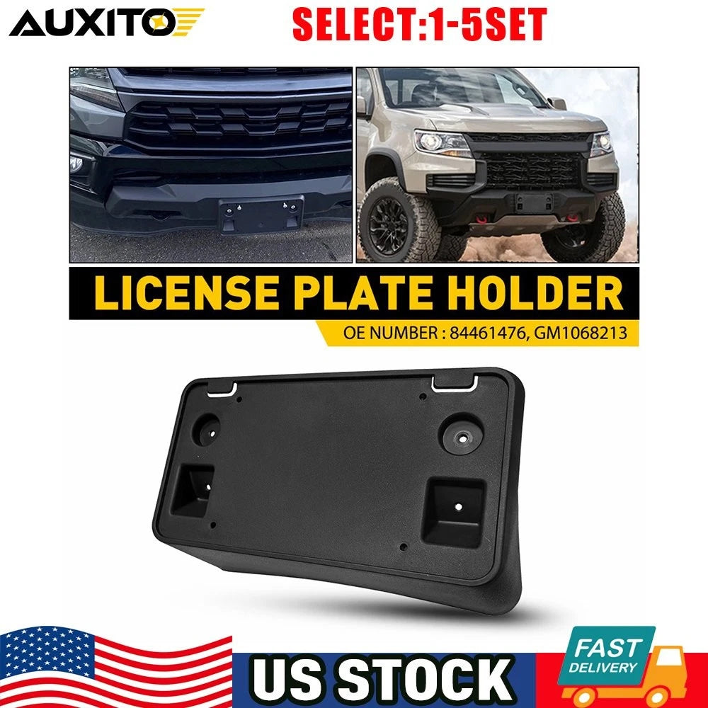 Front License Plate Mounting Bracket Kit for Chevrolet Colorado (2021–2022)