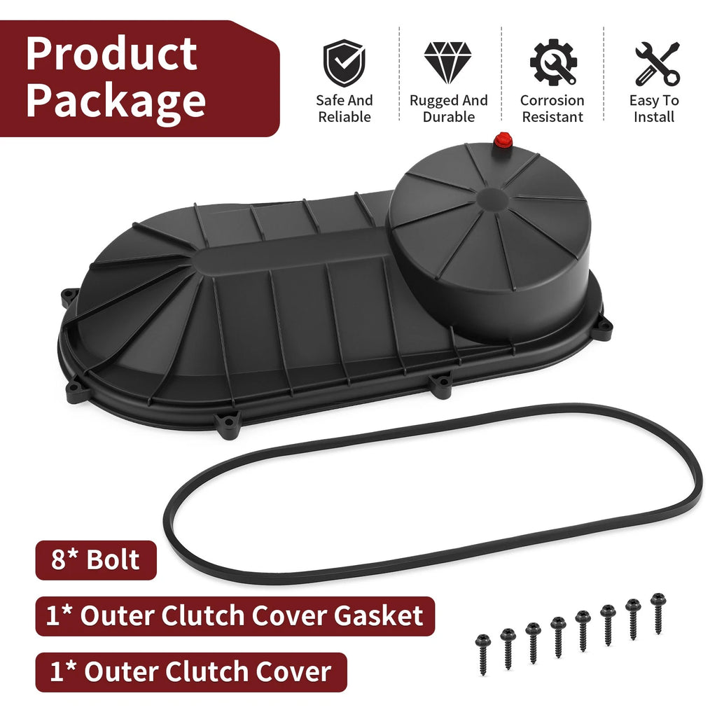 Outer Clutch Cover & Gasket Bolts for Polaris RZR 570 900 1000 XP (2010–2023)