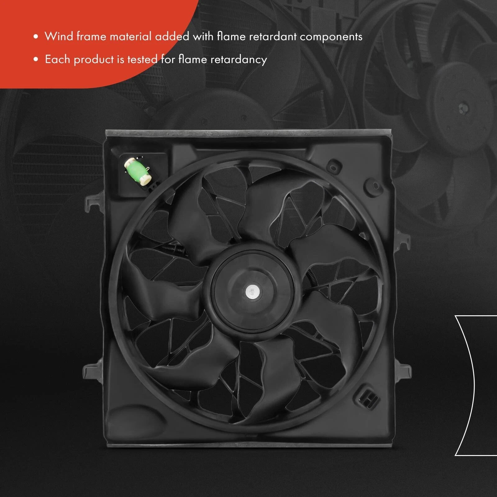 Cooling Fan Assembly with Shroud for Kia Optima (2016-2020)