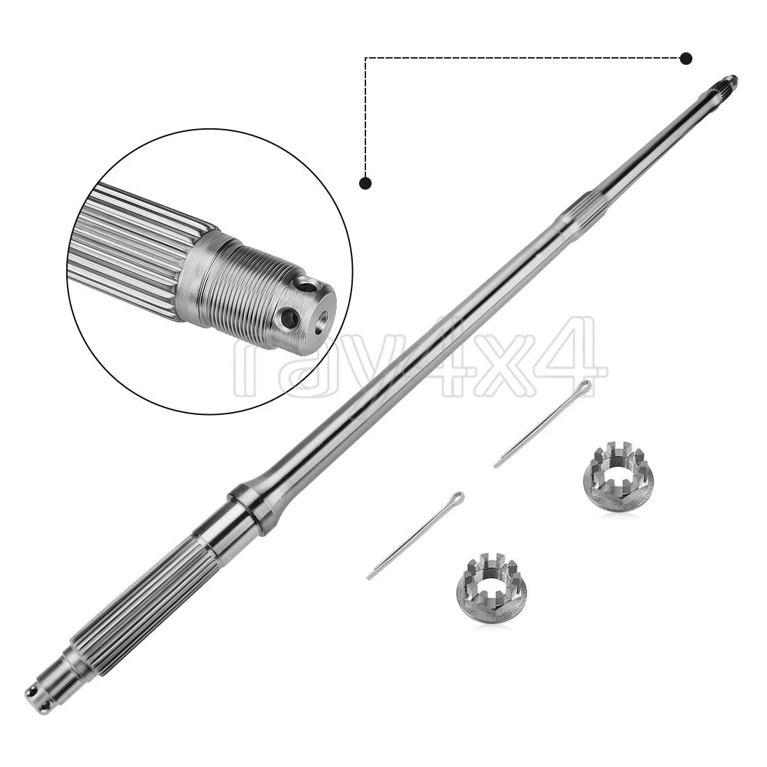 Shaft, RR. Axle 42311-HN2-010 42311-HR0-F00 for Honda Rubicon 500 Foreman 500 (2001–2023)