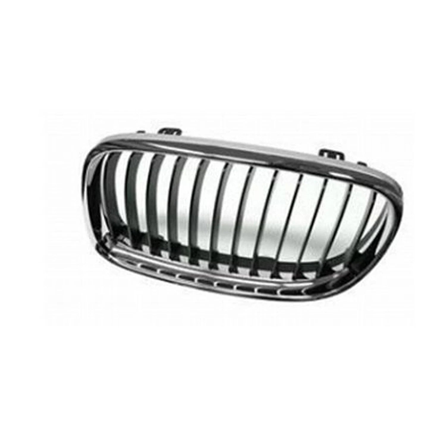 Replacement Black Chrome Plastic Driver Side Grille (See compatibility Chart)