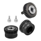 Stepper Motor for Extruder Gear (Hardened Metal, V-shaped Groove)