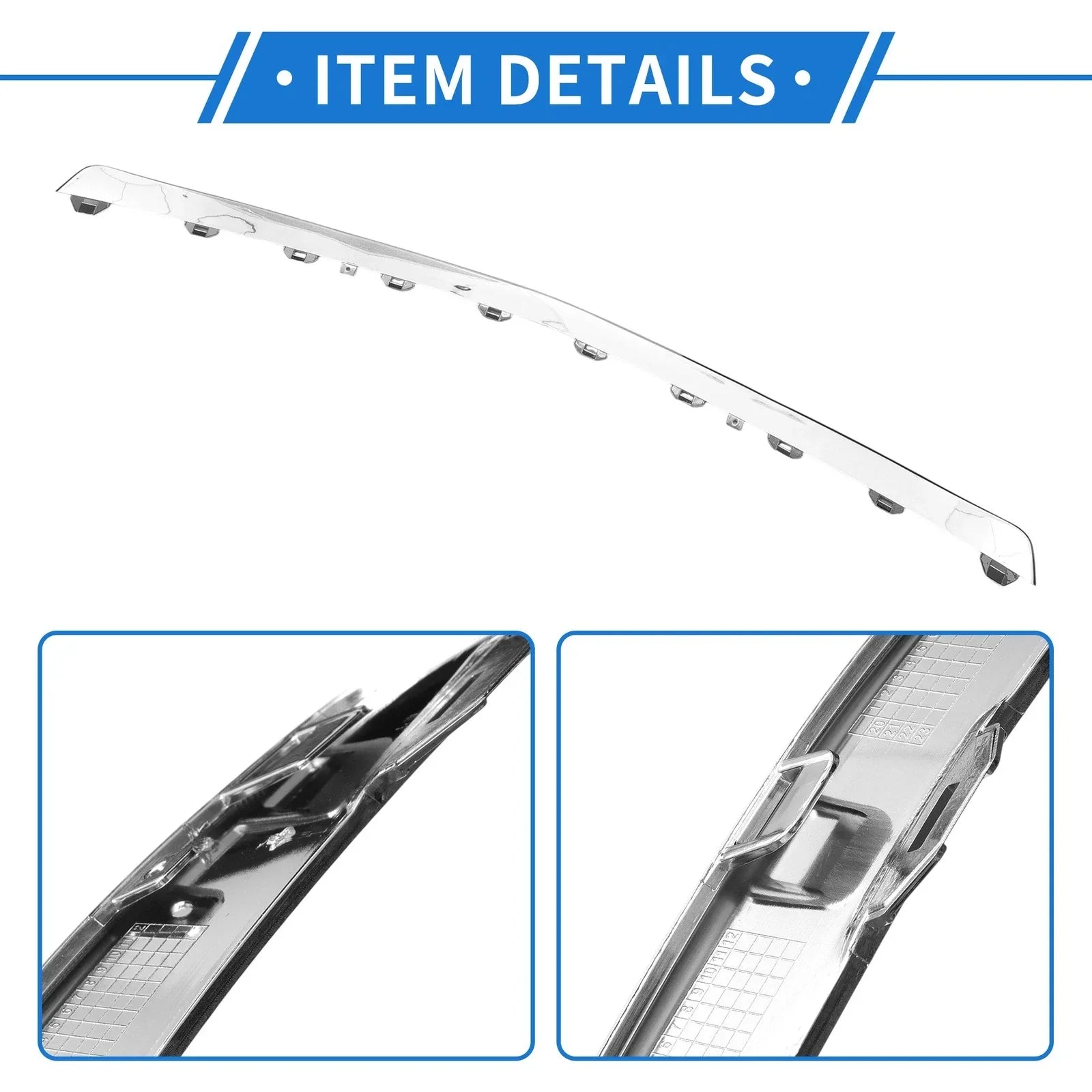 Front Lower Center Bumper Grille Trim for Mercedes-Benz W212/E (2014-2015)