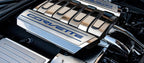 Fuel Rail Covers Replacement Dark Blue Solid Vinyl Corvette Inlay for 2014-2019 Corvette