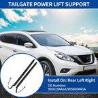 Set of 2 Rear LH RH Tailgate Power Lift Supports for Nissan Murano (2015–2021) No. 905615AA1A