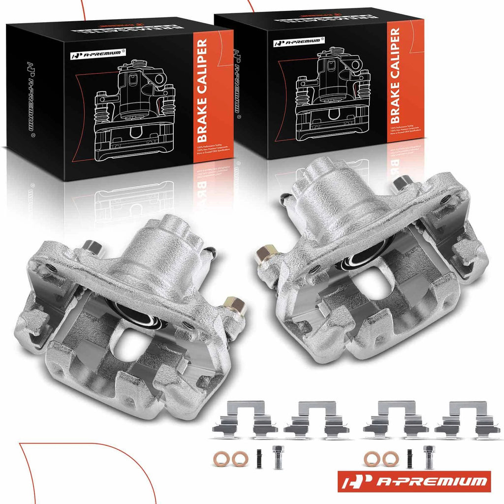 Rear Brake Calipers and Bracket for Toyota Camry Avalon (2002-2006)
