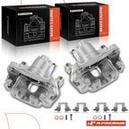 Rear Brake Calipers and Bracket for Toyota Camry Avalon (2002-2006)