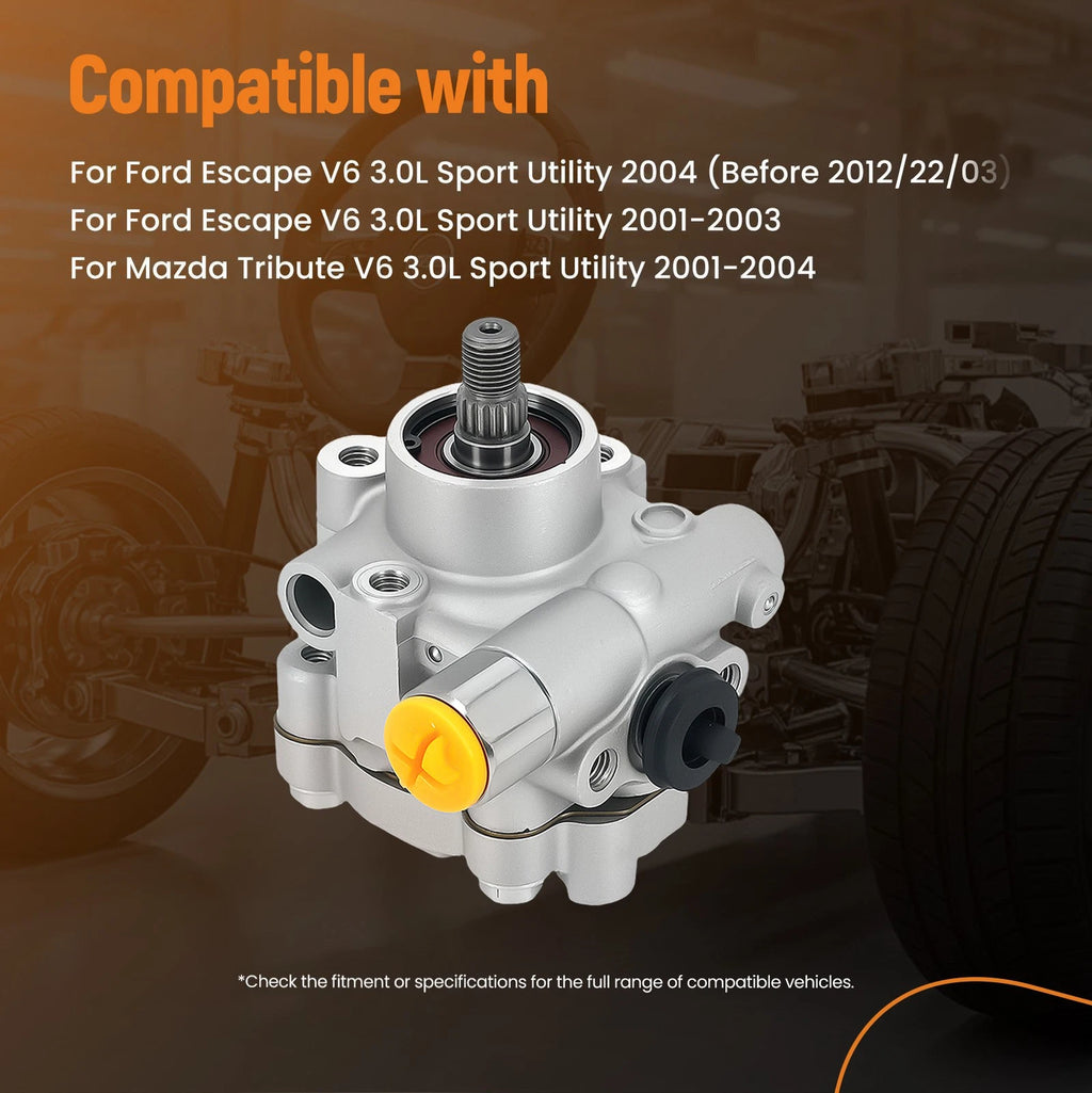 Power Steering Pump for Ford Escape Mazda Tribute V6 (2001–2004)