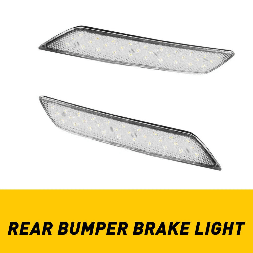 AUXITO Rear Bumper Reflector Brake Light for Honda Civic (2013–2015)