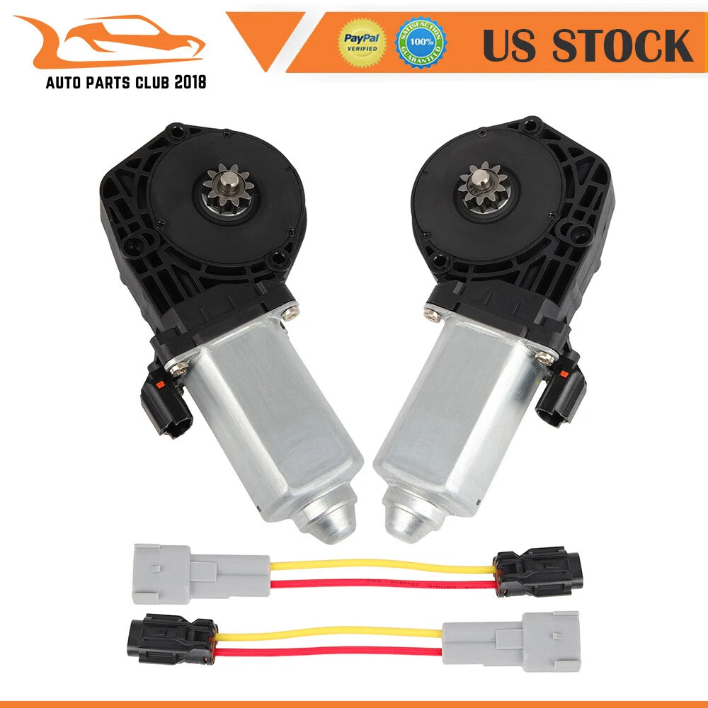 Pair Power Window Motors for Ford F-250 F-350 F-450 (2000–2007)