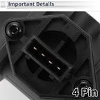 Mass Air Flow Sensor Assembly for Volkswagen Jetta Golf (1993–1998) No. 986280201