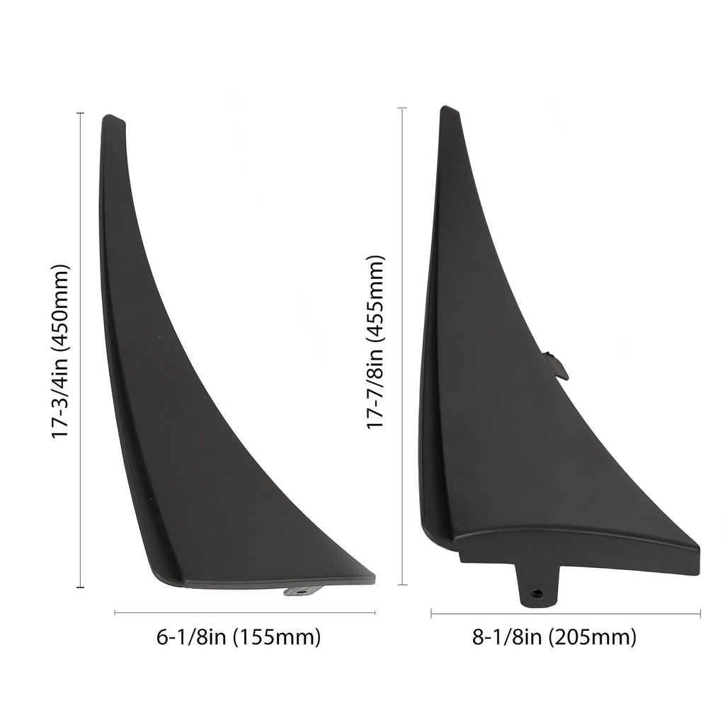 Set of 4 Mud Guards for Chevy C7 Corvette Stingray Z06 (2014-2019)