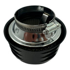 Air Cleaner Assembly Black Louvered for 1 or 2 Barrel Carb (2-5/8 in Neck)