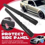 Side Rocker Splitters for Ford Mustang (1999-2004)
