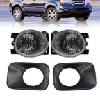 2X Fog Lights w/Fog Lamp Trim for Honda Pilot (2009–2011) 71107-SZA-A00ZZ