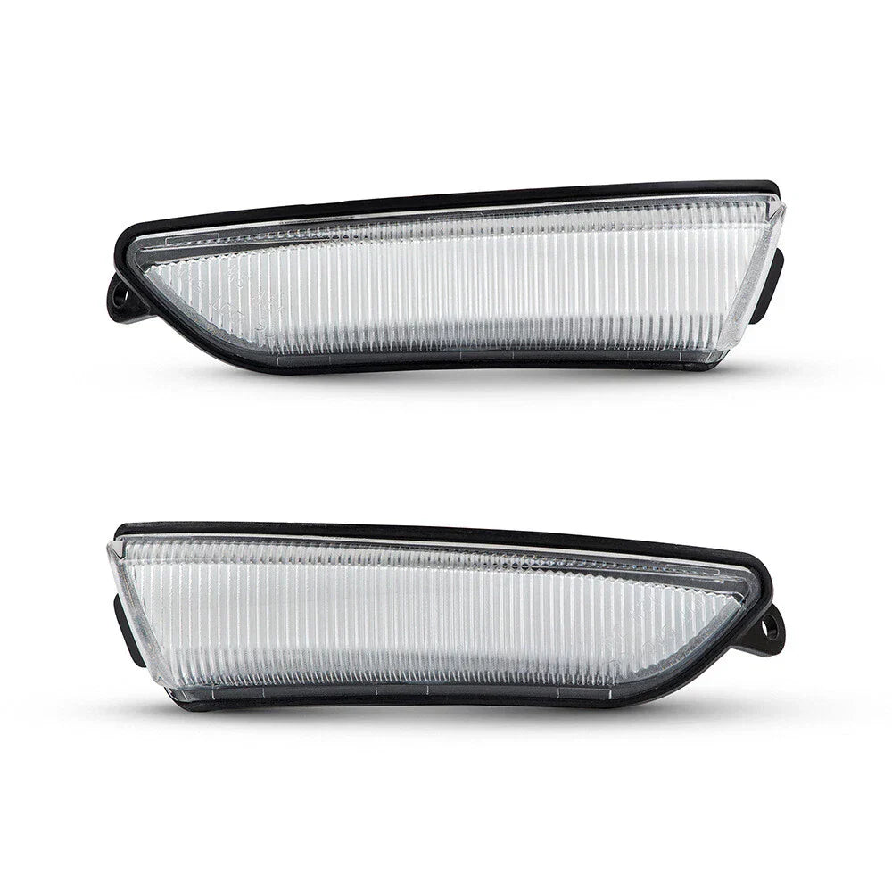 2x Clear Side Wing Mirror Turn Signal Lights for Chrysler 300 (2011–2023)