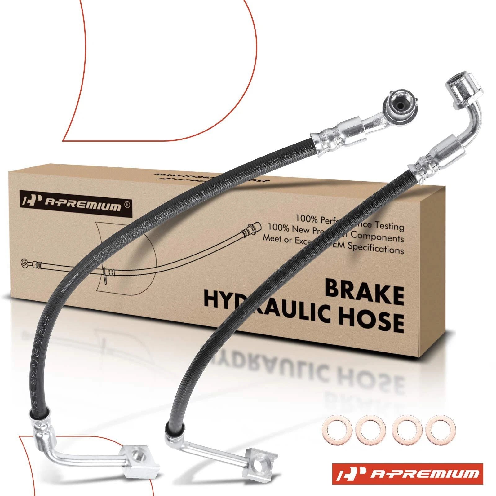 Rear Brake Hydraulic Hose for Chevy Cruze (2017–2018) Volt (2016–2019)