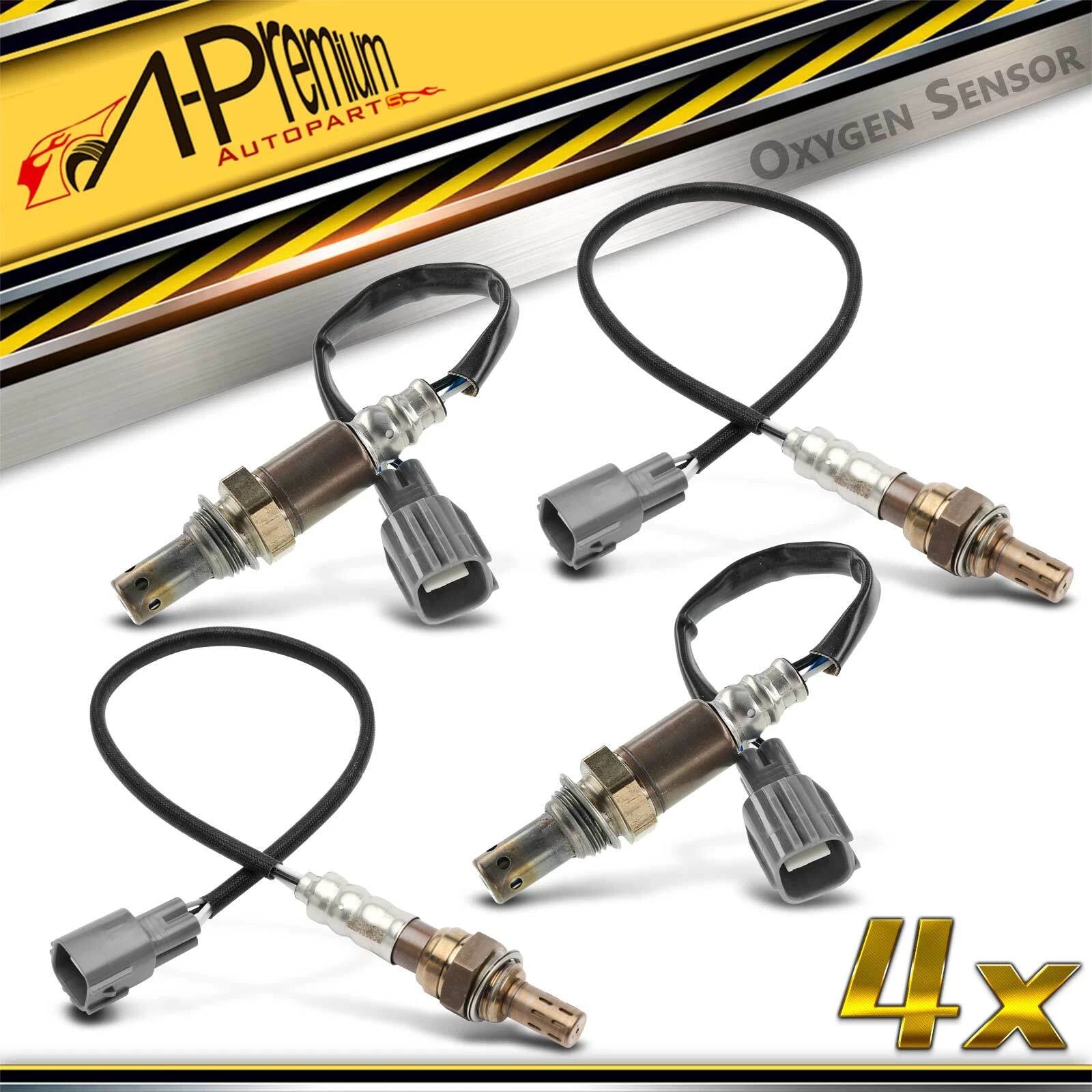 Set of 4 O2 Oxygen Sensors for Subaru Outback Legacy