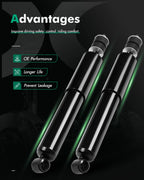 Shocks Struts Pair for Ford E-150 E-250 E-350 E-450 (1992–2016)