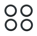 Set of 4 Exhaust Housing Bolt O-Ring Seals for Johnson Evinrude OMC (317178)
