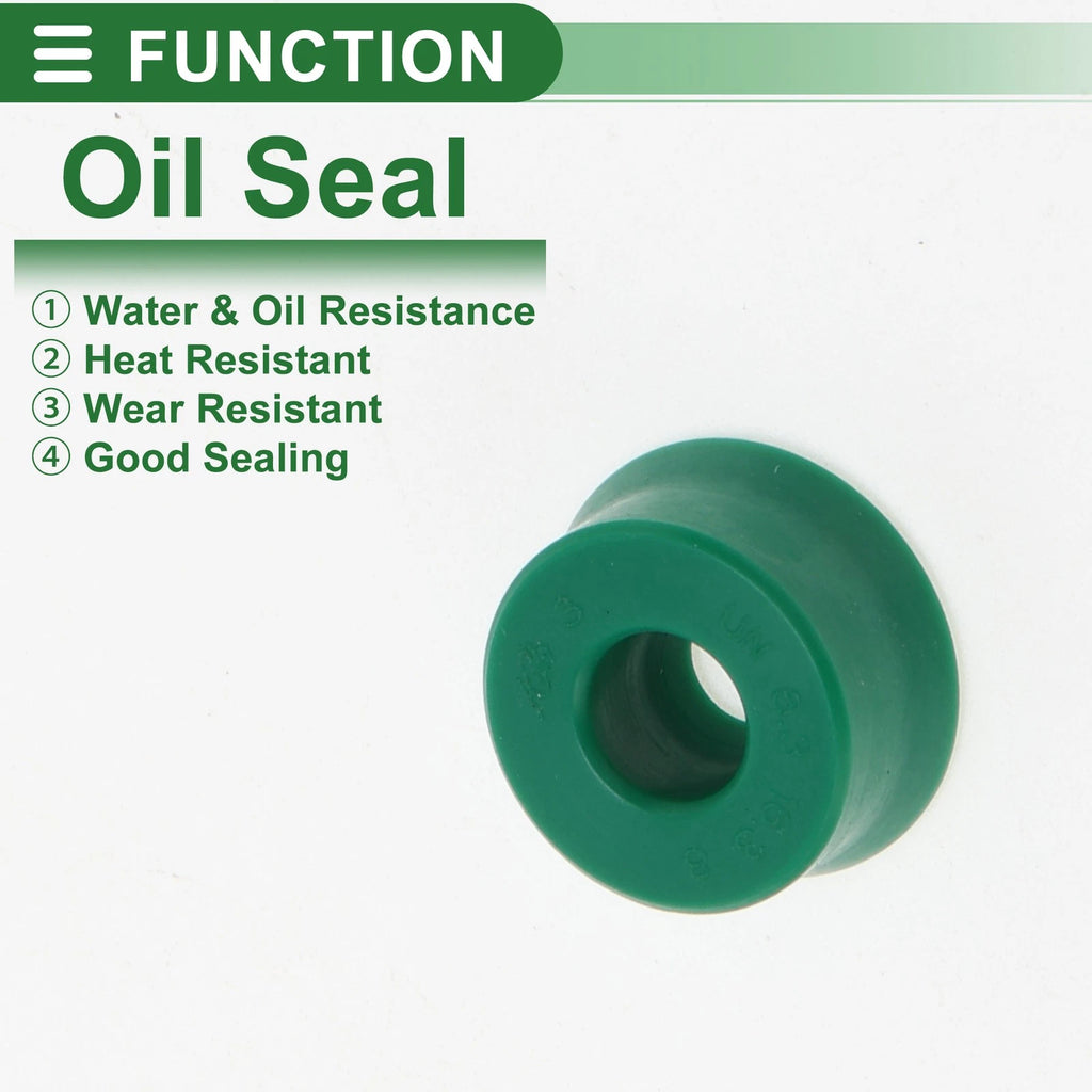 Set of 5 Oil Seal Ring Rotary Shaft Seal 6.3x16.3x8mm High Pressure