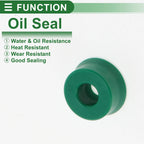 Set of 5 Oil Seal Ring Rotary Shaft Seal 6.3x16.3x8mm High Pressure