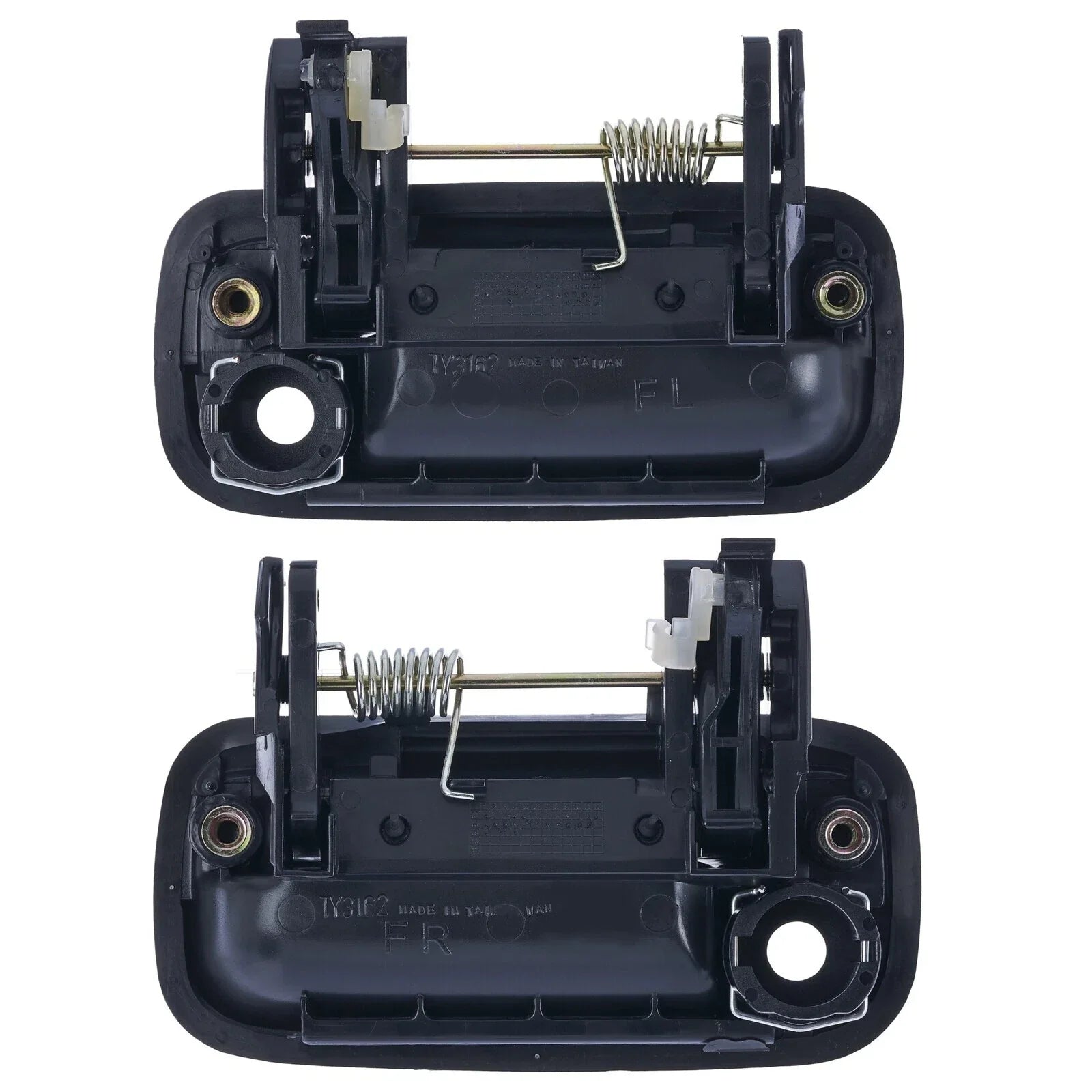 4x Front & Rear Left + Right Outer Door Handle Black for Toyota Hilux (1997–2005)