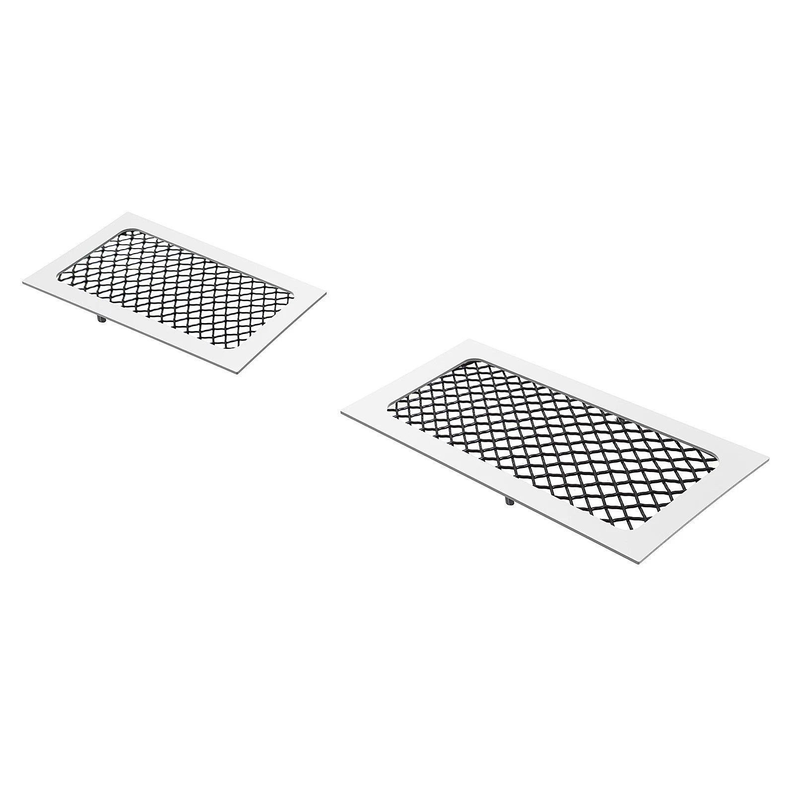 Black Stainless Steel Mesh Grille Insert for Cadillac Escalade (2007–2014)