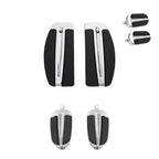 Slipstream Driver Footboard Inserts & Shifter Pegs for Harley Softail Dyna