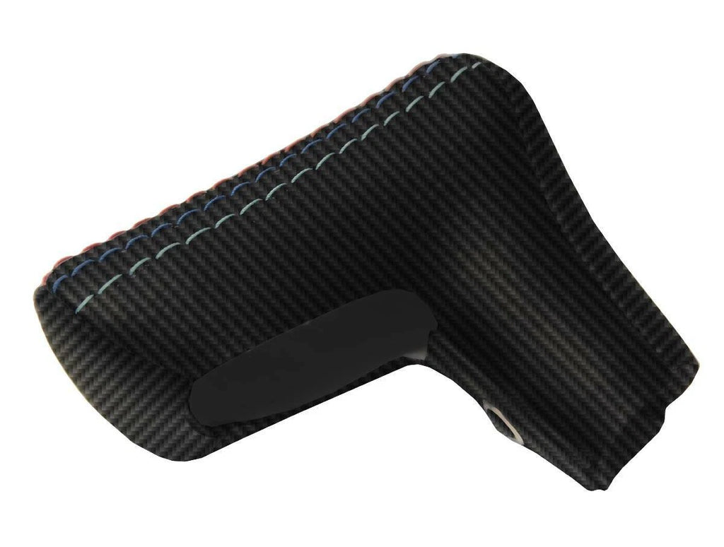 Carbon Fiber Automatic Shift Gear Knob Cover for BMW E34 (1988–1995)