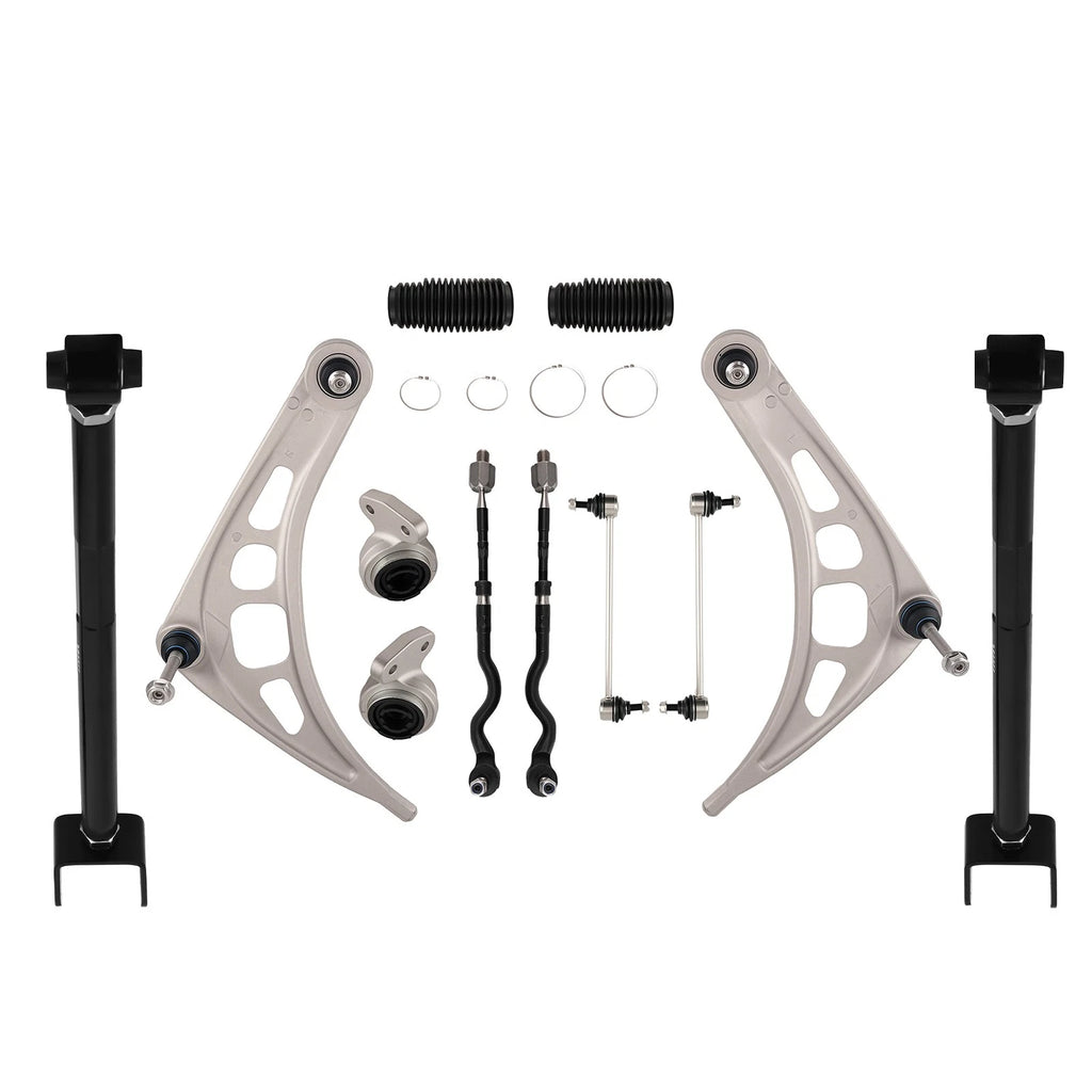 Front Rear Lower Control Arm Kit for BMW E46 323i 325i 328i 330i Z4 (1998–2006)
