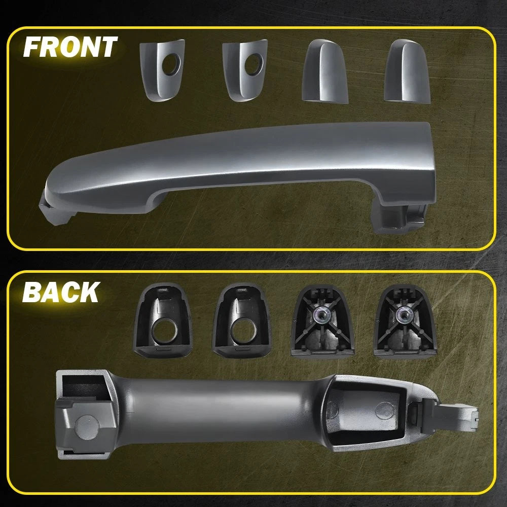 4X Exterior Door Handle Set for Toyota RAV4 (2001–2012), Matrix, Corolla (2003–2010)