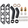 Thermostat Kit w Hoses for Johnson Evinrude V4 Crossflow 65-140HP (1978–1995) 332369 434841
