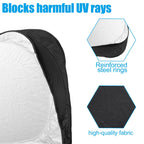 Foldable Windshield Sun Shade 148x76cm for Mercedes-Benz GLE (2016-2019)