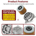 Oil Filter Cover w/ O-Ring for Yamaha V Star 1100 XVS1100 (1999–2009)