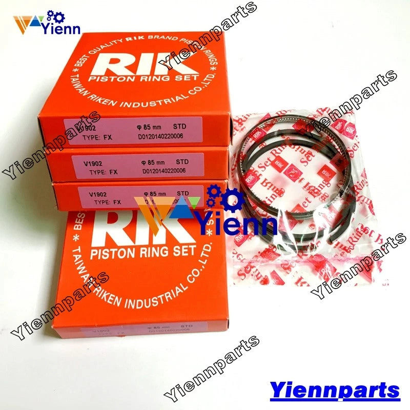 Piston Kit for Kubota L3350HDT (V1902-DI-A, V1902-DI)