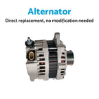 130A Alternator for Nissan Elgrand E52 VQ30DE 3.5L Petrol (2010–2014)