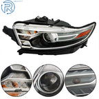 Halogen Left Side Headlight Assembly for Ford Taurus (2013-2014)