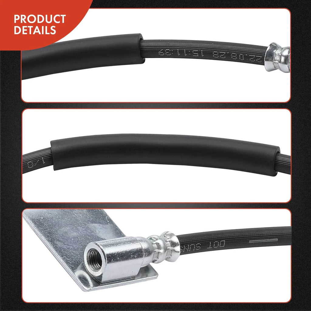 Rear LH Brake Hydraulic Hose for Ford F550 Super Duty (1999–2004)