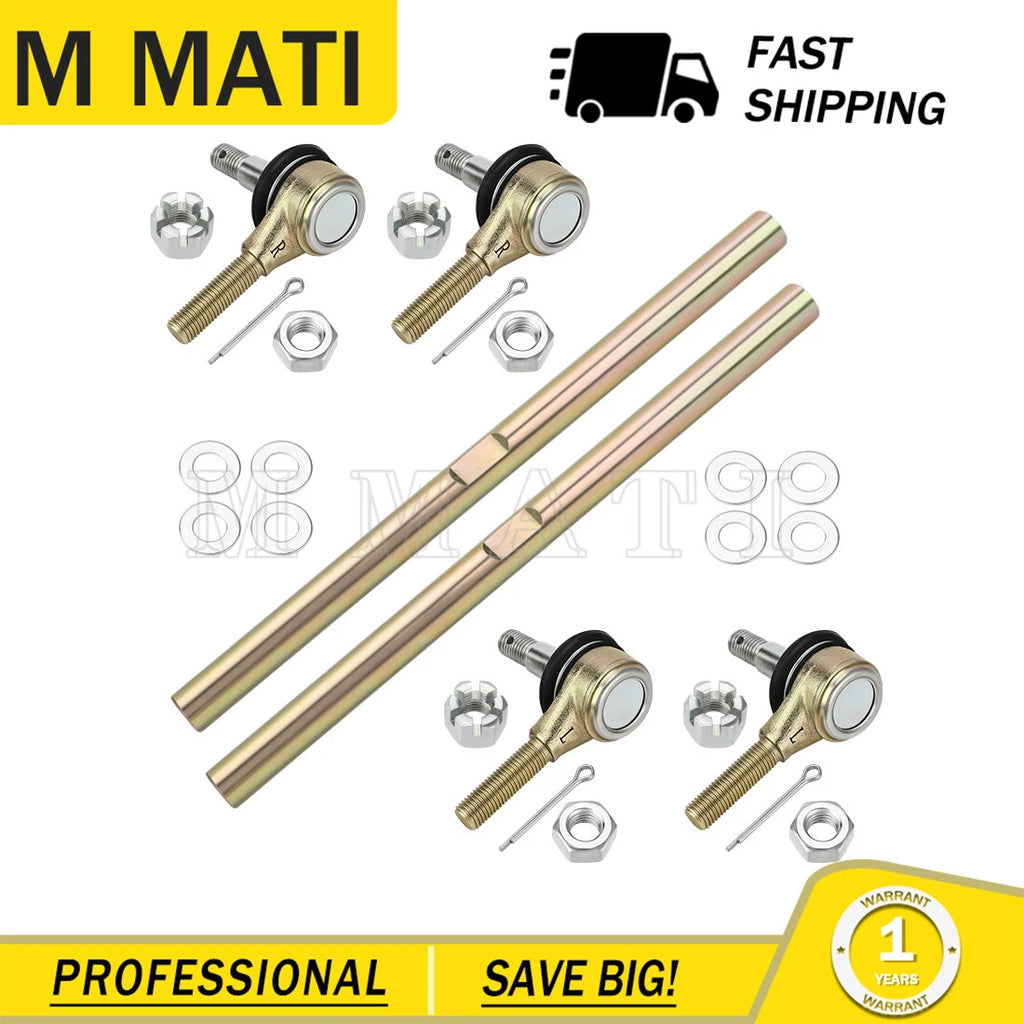 Set of 2 Tie Rod Ends for Yamaha Warrior 350 YFM350X (1987–2004)