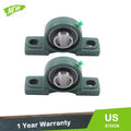 Set of 2 Pillow Block Bearings for UCP206-20 (1-1/4 Bore)