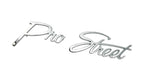 Custom Chrome Pro Street Emblem for Hot Rods and Classic Cars (Universal)