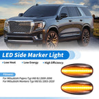 LED Side Fender Marker Light for Mitsubishi Pajero V60 (2006–2016)