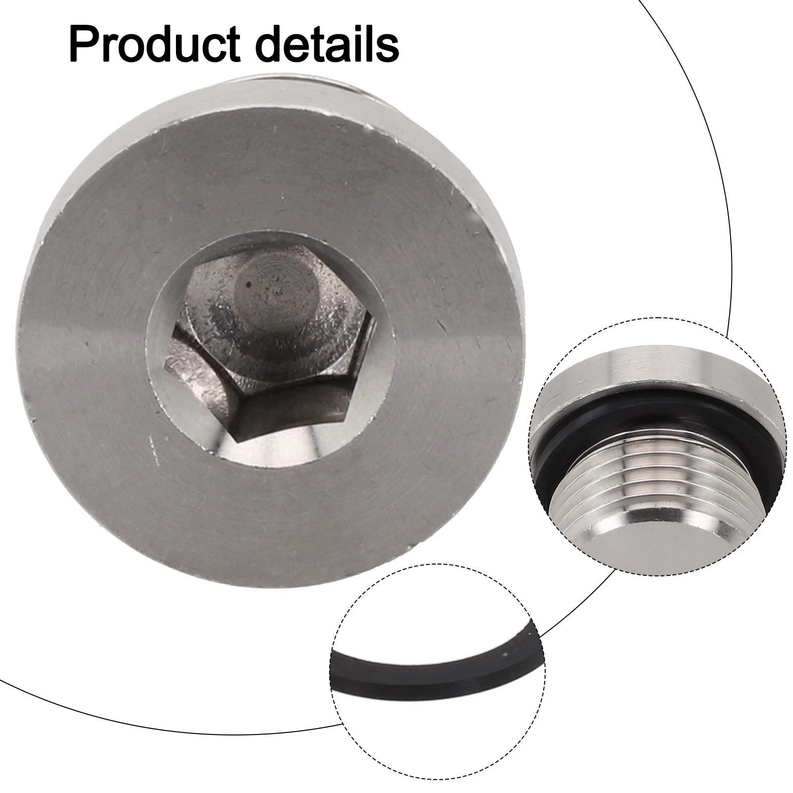 G12 Engine Oil Drain Bolt and Washer for Polaris ATV/UTV