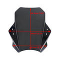 Adjustable Wind Screen Windshield for Universal Motorcycle (22MM 25MM 28MM)