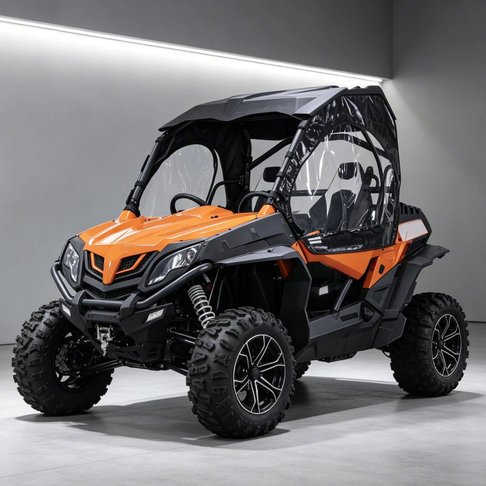 Upper Soft Doors for CFMOTO ZForce 500 800 800EX 1000 (2014–2022) w/Zippered Window